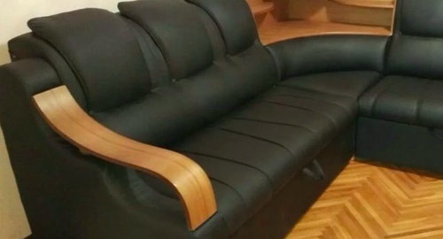Перетяжка кожаного дивана. Шимановск
